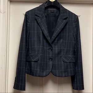 Express Design Studio Cropped Boxy Blazer 8 6